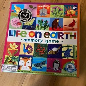 Eeboo Life on Earth Memory Game